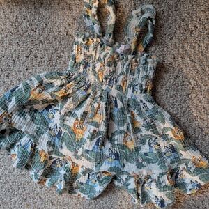 Adorable Owl Print Dress